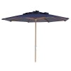 Ombrelone Central Ipanema 2,40 - Madeira - Bagum | Azul Royal