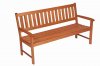 Banco Mestra Ipanema 180 Quatro Lugares Encosto para Jardim - Stain Jatob
