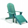Cadeira Adirondack Michigan com Peseira - Stain Colorido - Azul