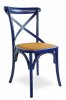 Cadeira Allegra Cross | Azul Lacca PU