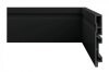 Rodap Ecovale Black R3 15mm x 10,5cm x 2,40m (Barra)- Preto