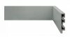 Rodap Ecovale Metlica R2 15mm x 7cm x 2,40m (Barra) - Prata