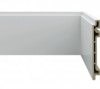 Rodap Ecovale Smart R4 18mm x 12,5cm x 2,40m (Barra) - Branco