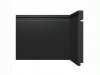 Rodap Santa Luzia Black 3505 16mm x 20cm x 2,40m (Barra) - Preto