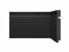 Rodap Santa Luzia Black 3480 16mm x 15cm x 2,40m (Barra)- Preto