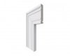 Guarnio Santa Luzia Clssica 444 20mm x 9,6cm x 2,40m (Barra) - Branca