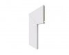 Guarnio Santa Luzia Moderna 454 13mm x 10cm x 2,40m (Barra)- Branca