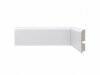 Rodap Santa Luzia Moderna 446 15mm x 7cm x 2,40m (Barra)- Branco