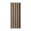 Painel Ripado Graddus Clssica 12mm x 12,2cm x 285cm Barra  Black Sucupira