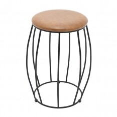 Seat Garden Barrel Preto-Caramelo