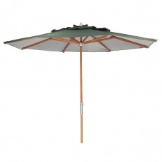 Ombrelone Central Ipanema 2,40 - Madeira - Bagum | Verde Militar